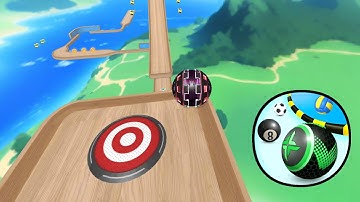 Racing Ball Rolling Adventure 3D Gameplay 💥 Naftrix Gaming Game 104 Android iOS