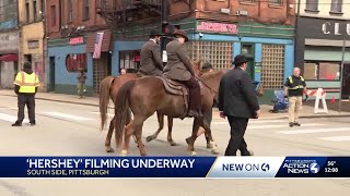 'Hershey' movie filming in Pittsburgh's South Side
