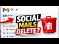 how to delete gmail social emails in bulk | How to delete all social emails in gmail at once
