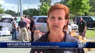 America's Second Harvest hosts Food Distribution Event