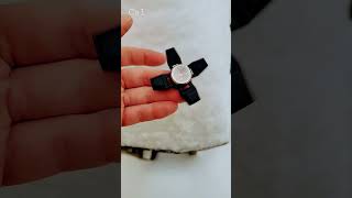 Spinetic X Spinner w/ Damned Designs Buttons in Electroplated Black #shorts screenshot 3