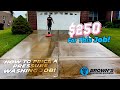 250 for this driveway how to price out a driveway pressure washing job subscribe