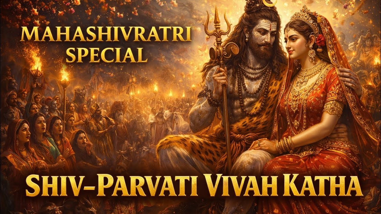 Mahashivratri Special | Shiv–Parvati Vivah Katha | Lord Shiva Wedding Procession | Shiv Bhakti