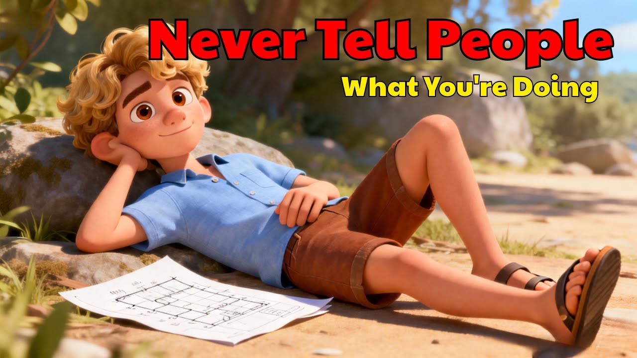 Stop Telling People Your Plans