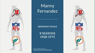 Manny Fernandez: Football Defensive Tackle and Defensive End