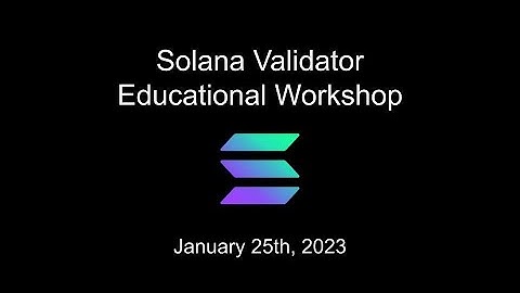 Solana Validator Education - Security Best Practices