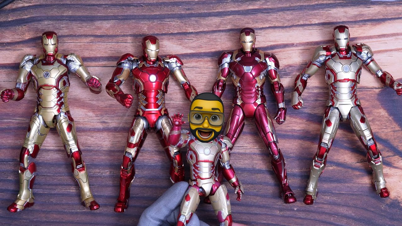 threezero Ironman mark42 - YouTube