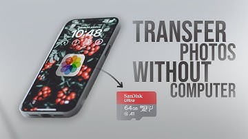 How to Transfer Photos from iPhone to SD Card without Computer (tutorial)