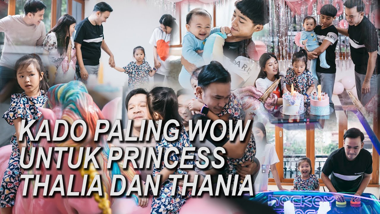 The Onsu Family Kado Paling Wow Untuk Princess Thalia Dan Thania Youtube<script async src=