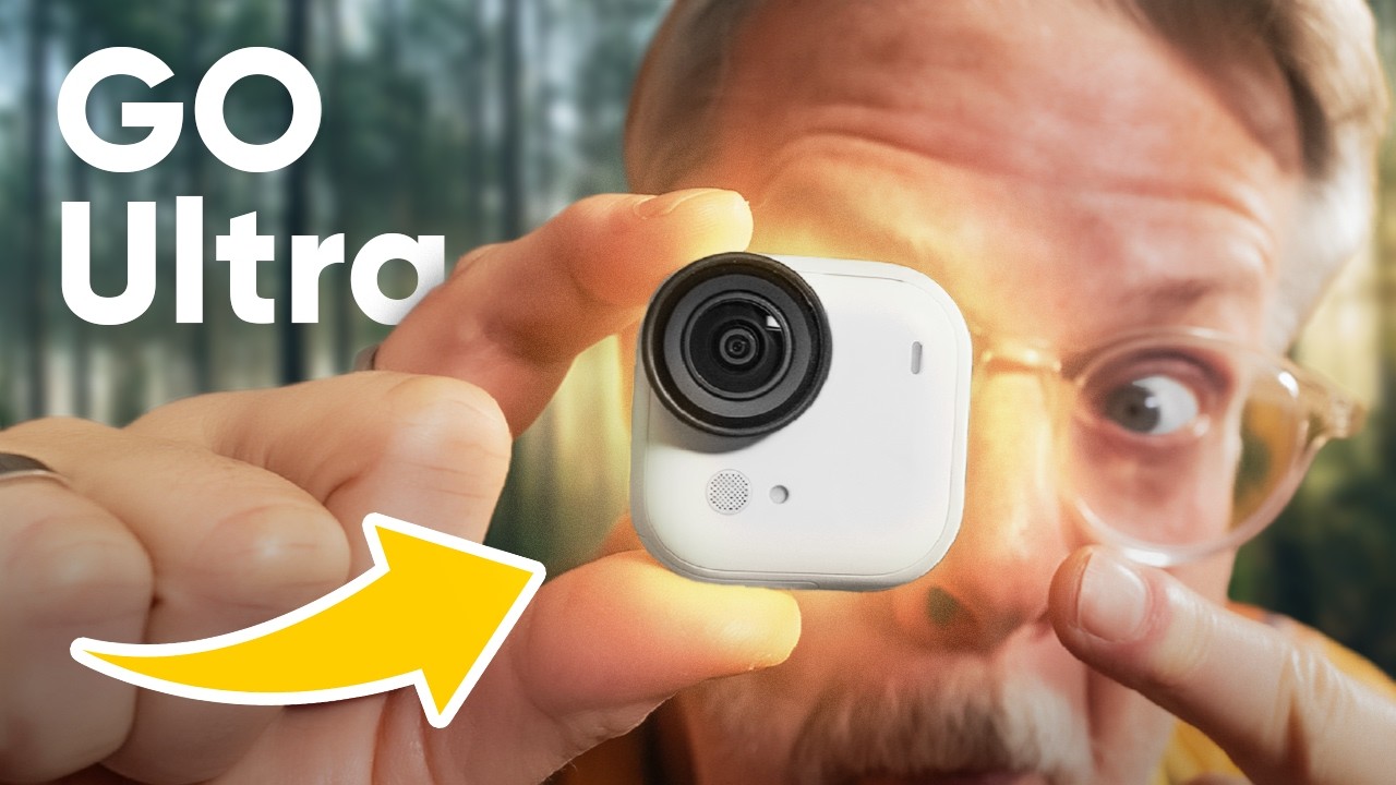 La caméra POV ultra petite, ultra pratique (Insta360 GO Ultra)