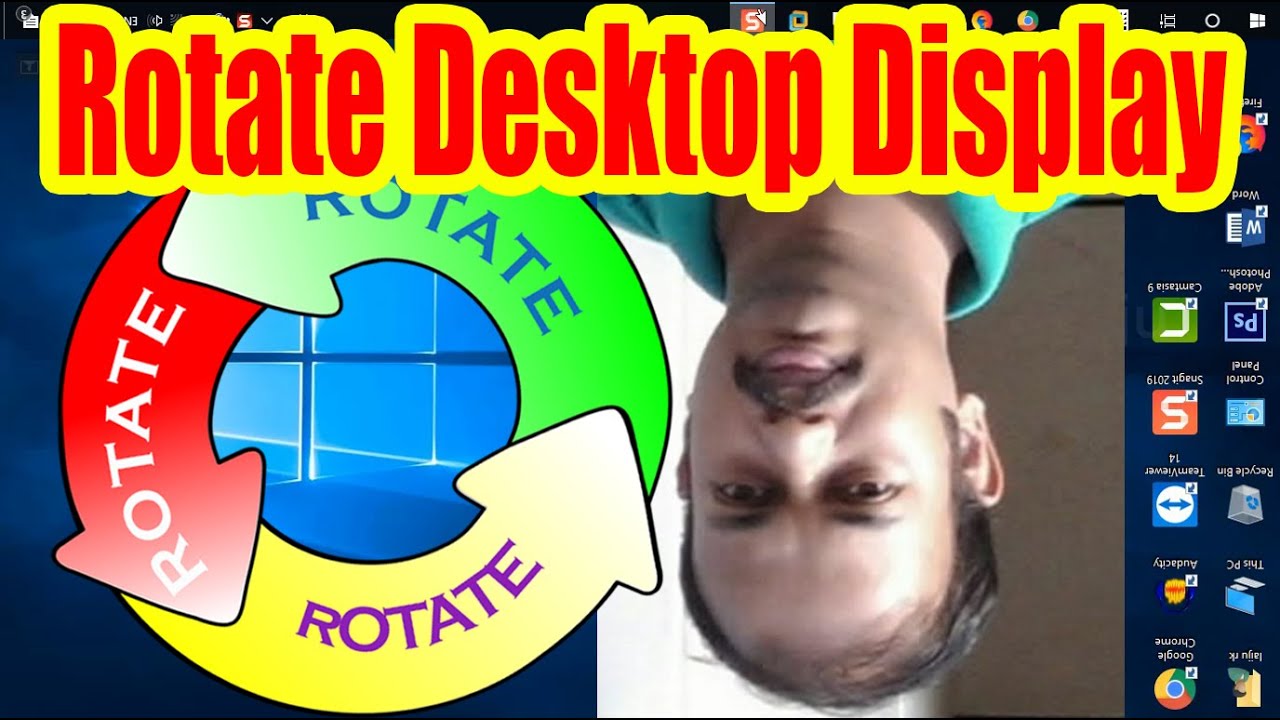 How to Rotate and Flip Your Computer Screen : HelloTech How