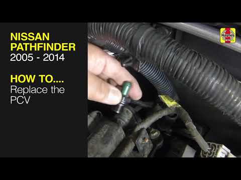 How to Replace the PCV on the Nissan Pathfinder 2005 to 2014