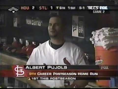 Albert with the long ball in the 2005 NLCS