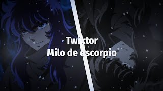 Milo De Escorpio Twixtor 4K Saint Seiya Soul Of D