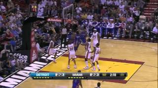 Brandon Knight Pass to Andre Drummond Dunk.