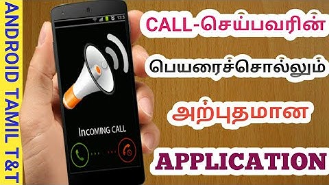 How to activate caller name announcer from your mobile
