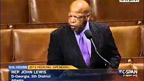 Rep. John Lewis Speaks Out Against GOP Voter Suppression Efforts