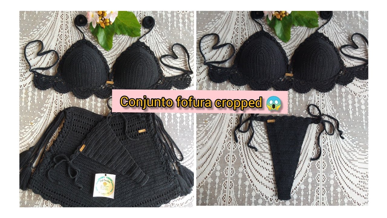 cropped fofura, passo a passo simples lindo e fácil de fazer #crochet