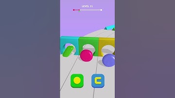 Blob shifter 3D #level 11 #short #funny #gaming #video