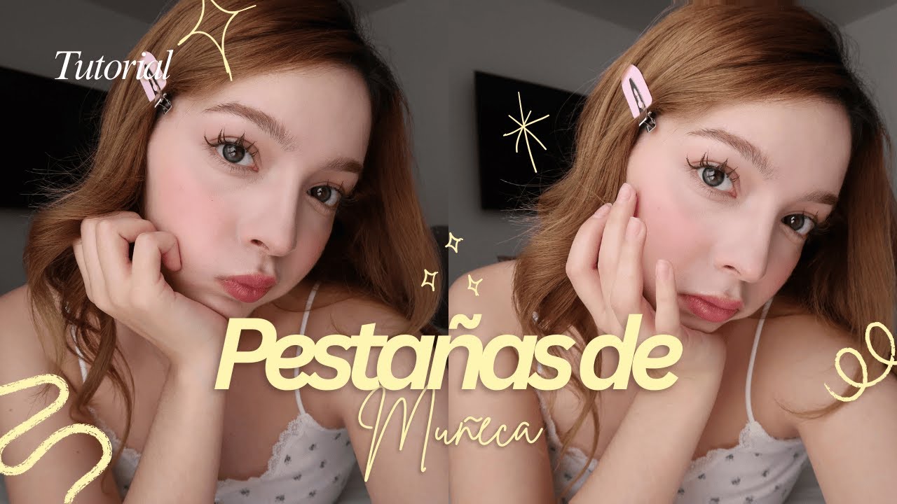 Pestañas de muñequita - Tutorial ⋆˚✿˖°