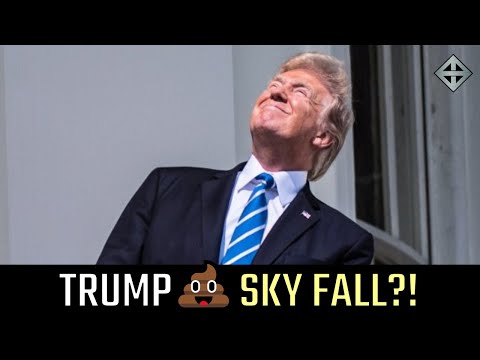 Sky Fall?! May a pigeon poop on Donald Trump's wispy comb over as he throws moronic Summer Soiree!