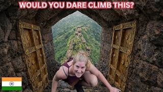Is This the Most Dangerous Trek in Maharashtra? Harihar Fort Monsoon Vlog 🌧️