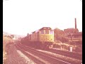 Class 25 No. 25262 Heads a freight up the bank at Llanharan South Wales in 1979.