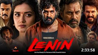 Lenin Full Movie Hindi Dubbed 2026 Latest Collection | Akhil Akkineni New Movie | Bhagysri | Review