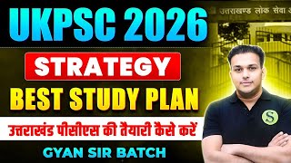 ukpsc upper pcs 2026 preparation Strategy booklist syllabus new pattern|Uttarakhand best test series