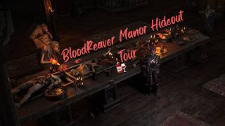 Path of Exile 2 - Bloodreaver Manor Hideout Showcase!! 0.5 Support Pack