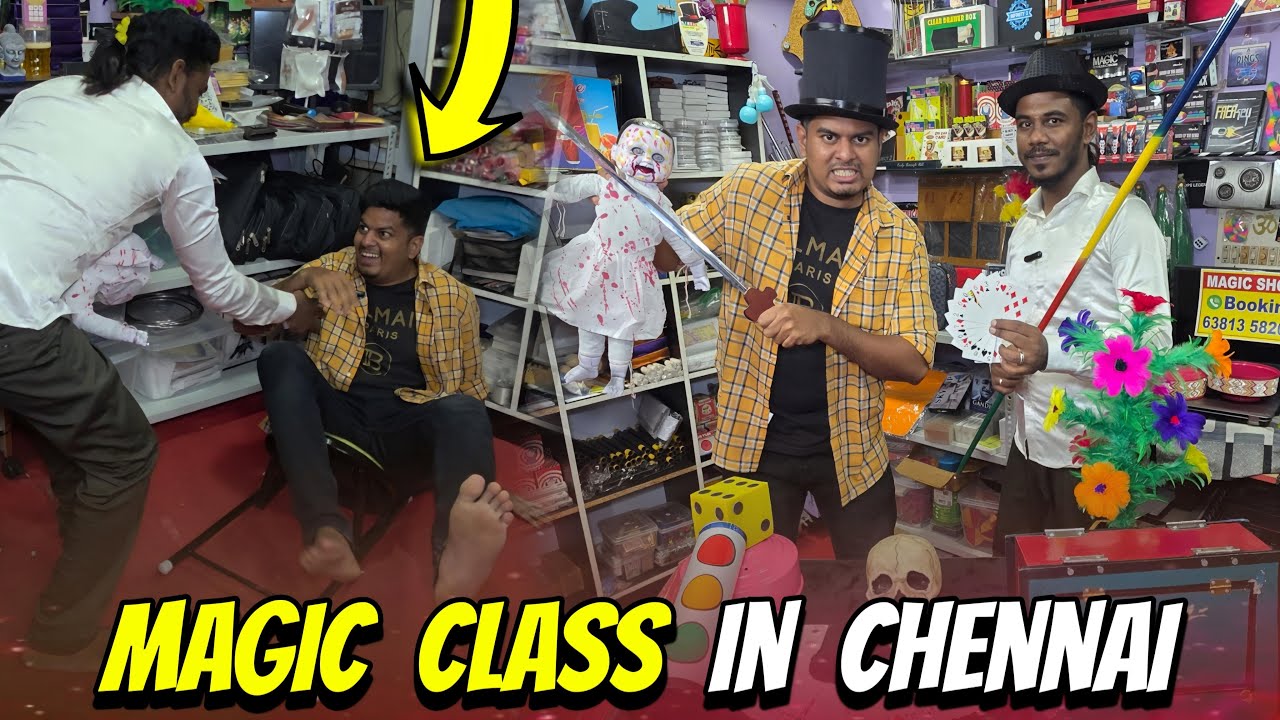 🧛‍♂️🪄 Magic Learn பண்ண Semma Spot 🎩 Jagadeesh Magic Shop
