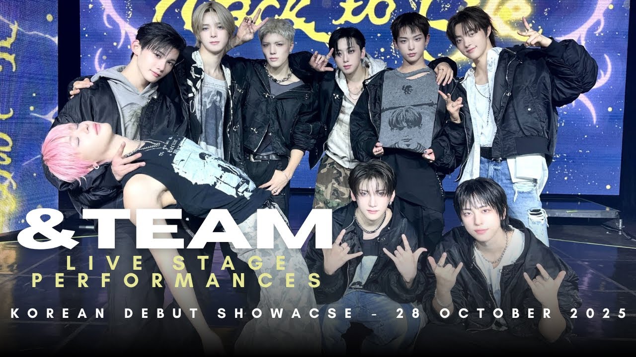 MUST WATCH] &TEAM ~ [All Live Stage Performances] @ Korean Debut