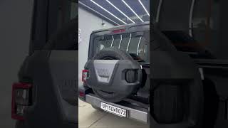 Mahindra Thar Mirror Finish Transformation 🖤🔥 | Ultimate Detailing & Paint Protection