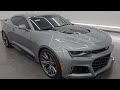 2024 CHEVROLET CAMARO ZL1 6 SPEED STICK SHIFT SHARKSKIN METALLIC 4K WALKAROUND 16500Z