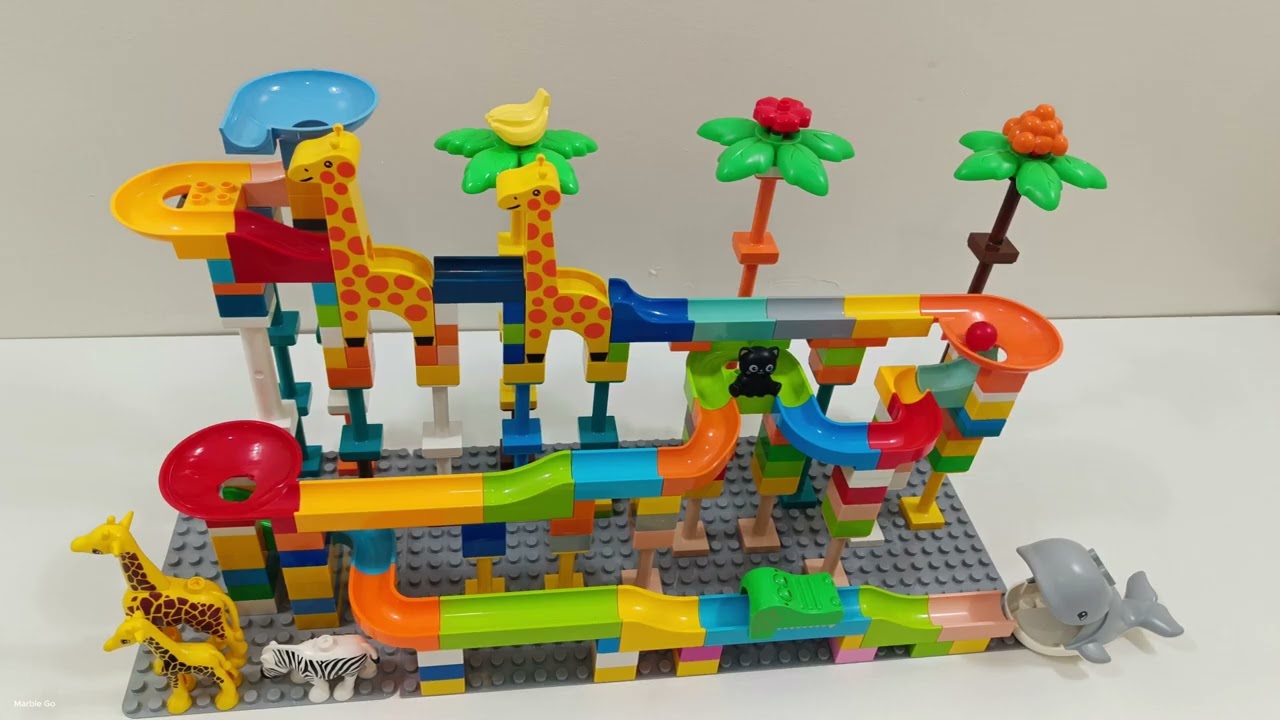 The Ultimate Marble Run Creating a Lego Duplo Track with an Unexpected Twist - Marble Go