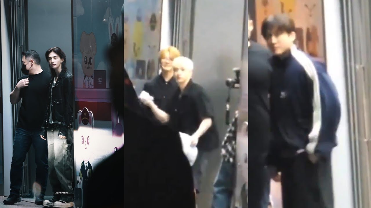 StrayKids Spotted At Skzoo Pop-up Store Today 2026 - YouTube