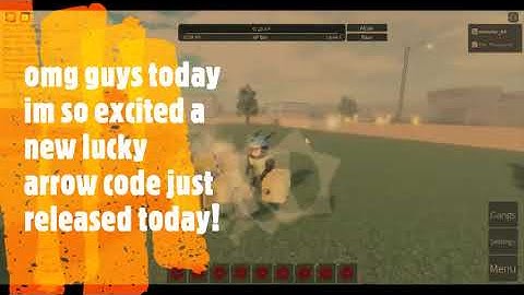 [YBA] NEW LUCKY ARROW CODE RELEASE!! (CODE IN VIDEO)