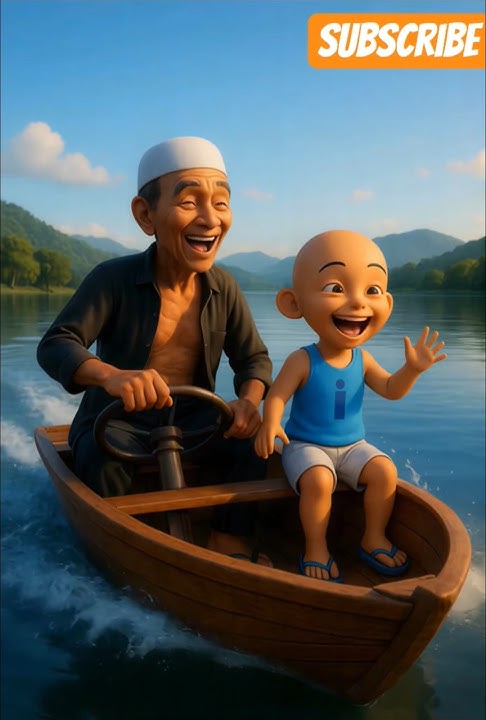 Tuk Dalang & Ipin NAIK PERAHU MOTOR TIBA-TIBA KAPAL PERANG DATANG?! 😱💥 Langsung GANTI BAJU TENTARA!