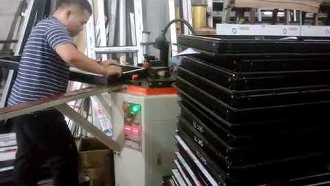 Hướng dẫn ép Góc Cửa Nhôm Xingfa, Tmawindow