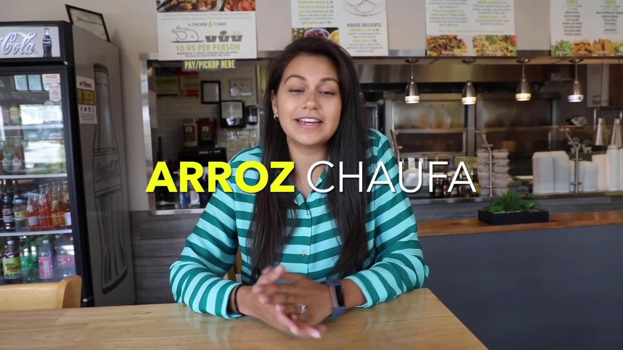 Arroz Chaufa Promo for Alpaca Chicken