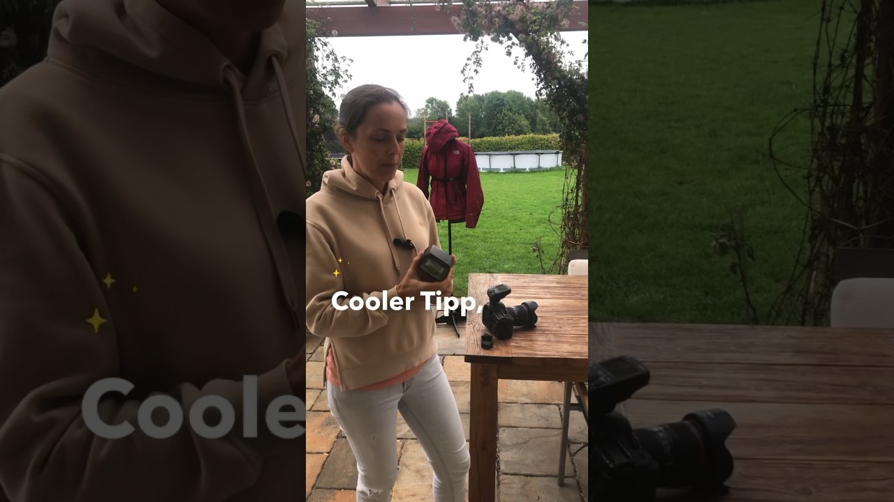 Blitz ⚡️ tutorial: coole Regenfotos mit Aufsteckblitz 
