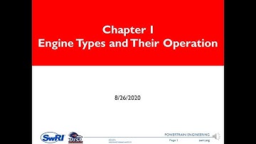 01 Engine Type and Operation