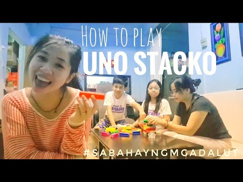 HOW TO PLAY UNO STACKO