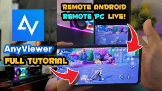 Full Tutorial How to Use AnyViewer How to Remote Control HP to HP and Live Streaming! #anyviewer screenshot 5