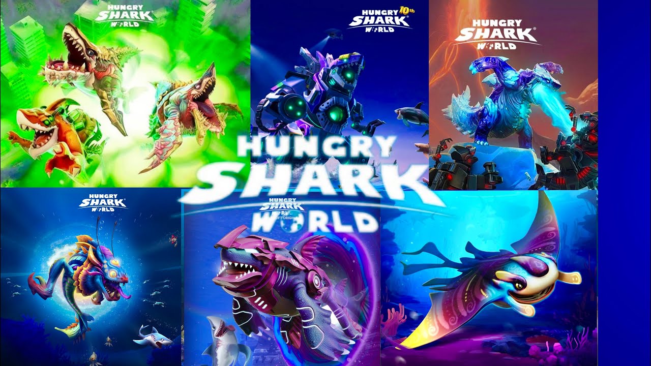 All Apex Shark Trailer | Hungry Shark World