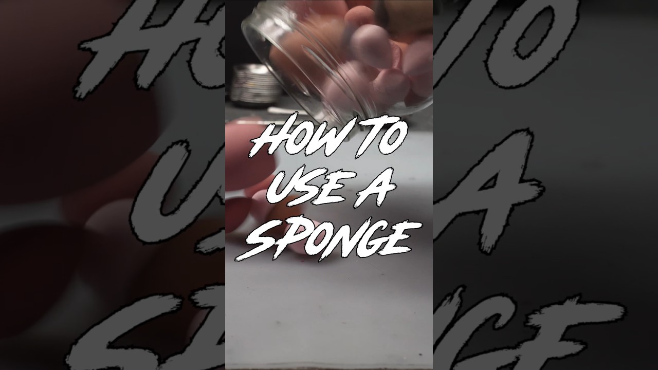 Your sponge is too wet for painting (do this instead) #modelpainting #technique