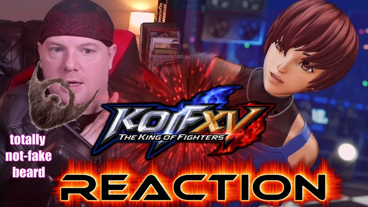 Krimson KB Reacts: KOF XV｜CHRIS｜Trailer #15【TEAM OROCHI】