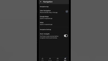 How to Change Navigation Settings Uber Driver App (2025)