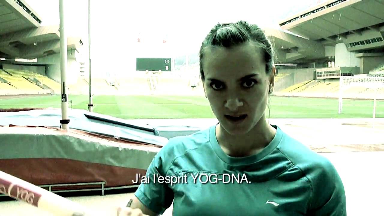 Yelena Isinbayeva wants to know: Do you have YOG DNA ?