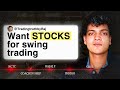 The Best way to find momentum stocks for SWING TRAING / how to find / MUST WATCH.